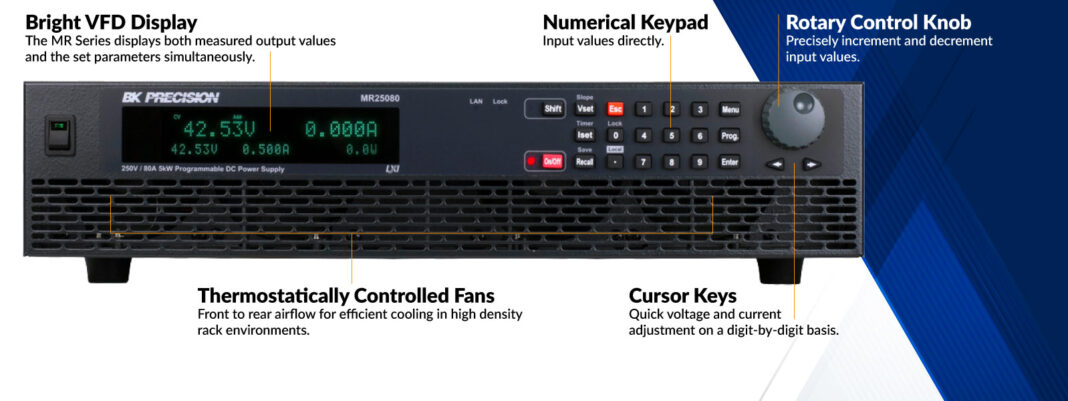 B&K Precision MR Series Multi-Range DC Power Supplies