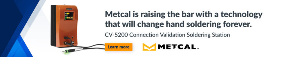 Shop the CV-5200 Connection Validation Soldering Station from Metcal