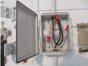 An NBF being used as a junction box