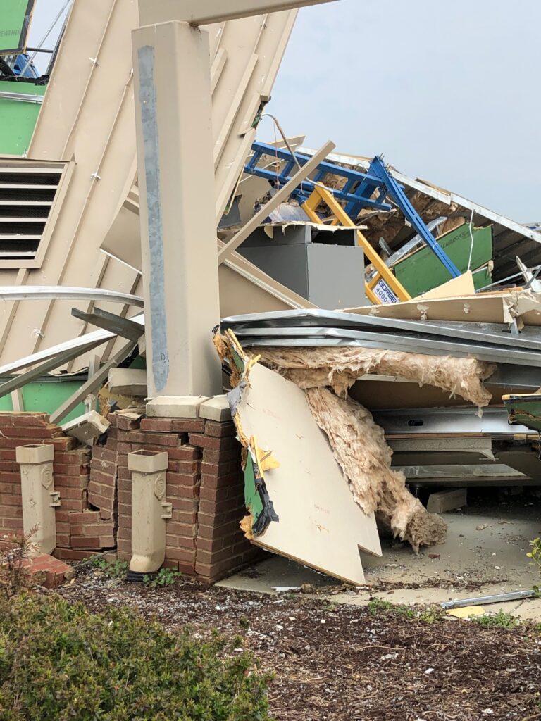 TestEquity's TE-1027S chamber remained standing after a deadly tornado struck Tennessee State University.